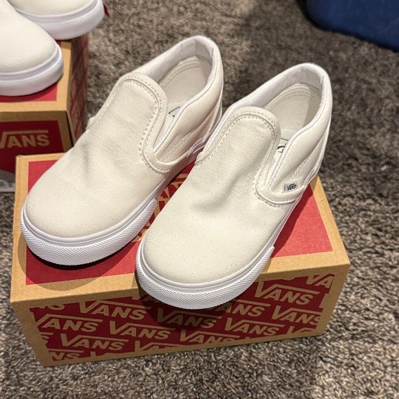 Vans Other - Vans Kids Slip-On Sneakers - Cream